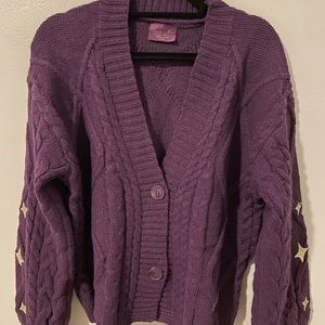 OFFICIAL Purple speak now Taylor’s version cardigan. Too big for me - never worn